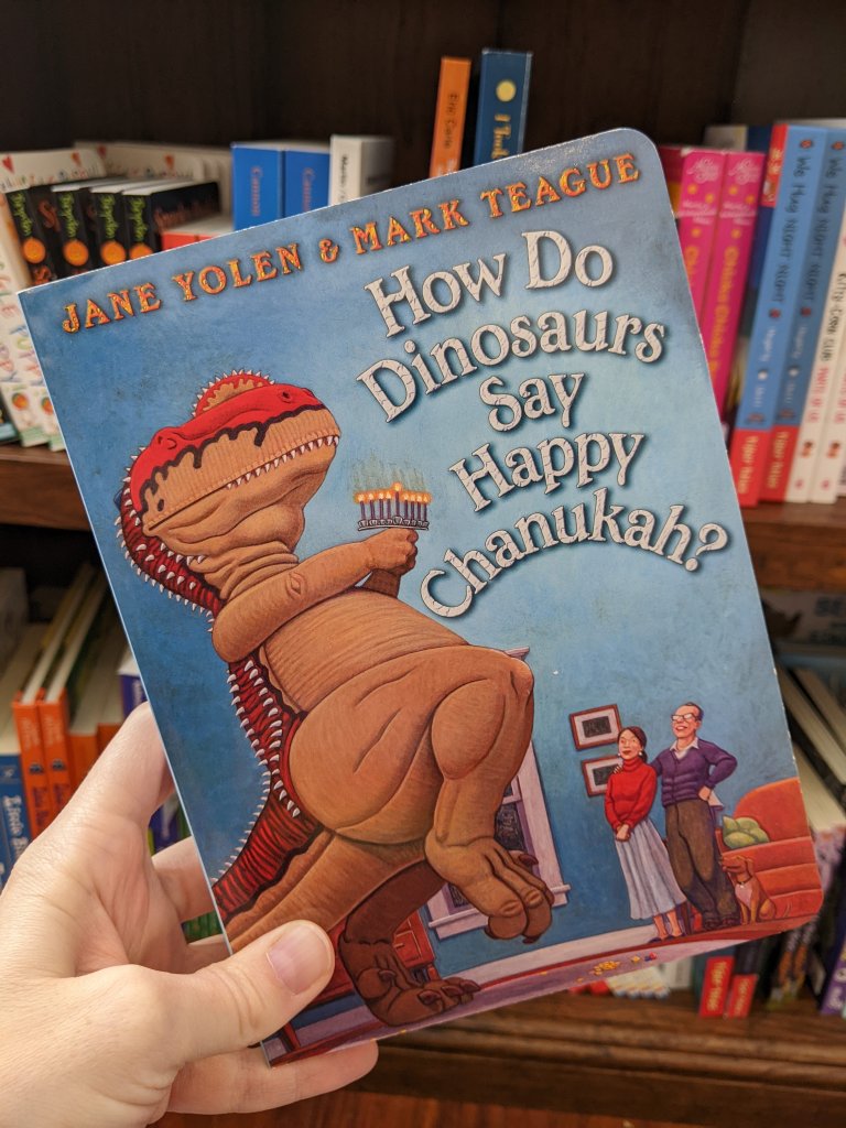 How Do Dinosaurs Say Happy Chanukah?