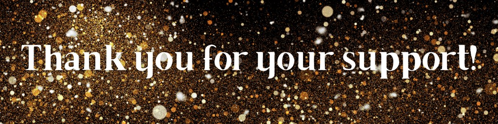 Thank you for your support!