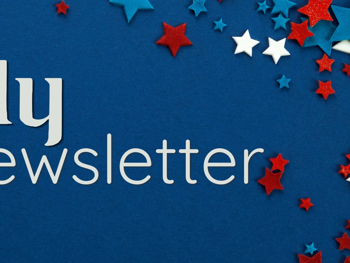 July Newsletter