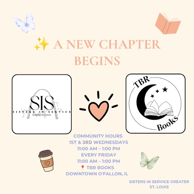 A New Chapter Begins: Sisters in Service + TBR Books
